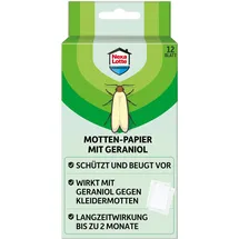 Nexa Lotte® Mottenschutz Mottenpapier Lavendel-Öl 1 St.