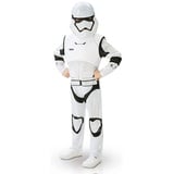 Rubie ́s Kostüm Stormtrooper Star Wars Deluxe Kinderkostüm, Sturmtruppler Overall, Stormtrooper Kinderkostüm M weiß