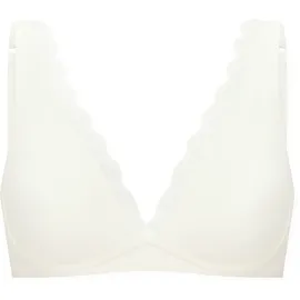 SCHIESSER Unique Cotton Soft BH mit Spitze Weiß 85A