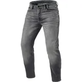 RevIt! Revit Ortes TF Motorrad Jeans, grau, Größe 30 34 für Männer