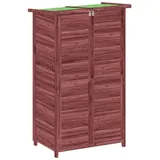 vidaXL Geräteschrank 0,57 x 0,57 m Braun