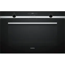 SIEMENS VB578D0S0 - iQ500 XXL BACKOFEN, SCHWARZ/EDELSTAHL, PYROLYSE, 90 CM