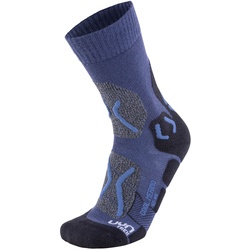 UYN Trekkingsocken Cool aus Merinowolle Herren deep blue/indigo 35-38