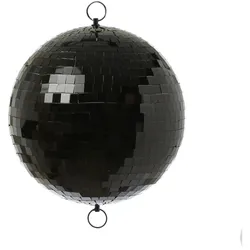 Spiegelkugel 25cm schwarz Discokugel für Werbe-Dekozwecke Schaufenster