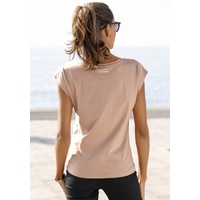 VENICE BEACH Kurzarmshirt Damen toffee Gr.48/50