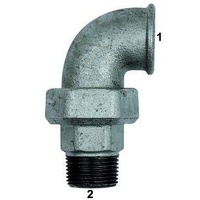 Riegler Verschraubung Bogen 98 IG/AG, Rp 1 1/4, R