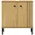 woodroom Waschbeckenunterschrank Sevilla 62 x 65 x 40 cm Braun