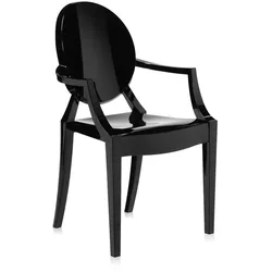 Kartell - Louis Ghost, schwarz