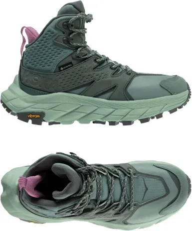 HOKA Anacapa Mid GTX Damen Grün 36