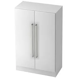 HAMMERBACHER Aktenschrank 7550 CE, V7550/W/W/CE weiß 2 Fachböden 80,0 x 42,0 x 127,0 cm