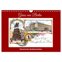 Calvendo Gruss aus Berlin - Historische Stadtansichten (Wandkalender 2026