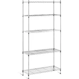 Royal Catering Metallregal 35 x 90 x 180 cm 150 kg grau - Standregal Royal Catering