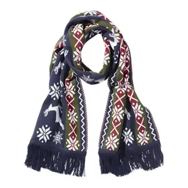 Jan Vanderstorm Schal Tilo dunkelblau- Einheitsgröße