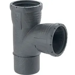 Geberit Silent Pro Bogenabzweig 393454141 DN 90/90, 87,5°, hochschalldämmend, Innenradius