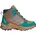 Terrex Ax4r Mid Wanderschuhe Cardboard Matte Silver Pure Teal EU 38 2/3