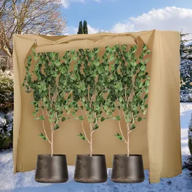 ideoon garden Pflanzenschutzhülle Winterschutz 200 x 180 x 70 cm