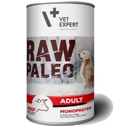 Vetexpert RAW PALEO Adult Rind 12x400g - Dose Rind