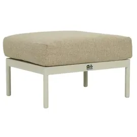 AppleBee Apple Bee Condor Lounge Hocker Alu Oyster 68x52x40cm