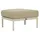 AppleBee Apple Bee Condor Lounge Hocker Alu Oyster 68x52x40cm