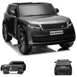 ES-Toys Elektro Kinderauto Land Rover Range Rover, 2 Sitzer, EVA-Reifen, Allrad grau