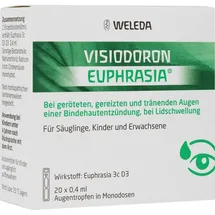 Weleda Visiodoron Euphrasia Augentropfen 20 x 0,4 ml