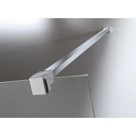 Hüppe Duplo pure Walk-In Duschglas Linksbefestigung - chrom