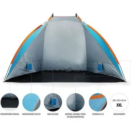 NILS CAMP NC8030 Strandzelt 260x120x120 cm NILS CAMP