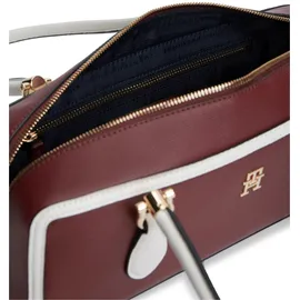Tommy Hilfiger Grace Schultertasche Polyurethan Pink/Weiß