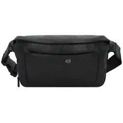 Piquadro Vibe Gürteltasche Leder 30 cm  schwarz