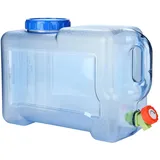 Trintion Wasserkanister mit Hahn und Schraubdeckel 18L Wasserbehälter Trinkwasser Behälter, Wassertank für Wandern Camping Picknick Wohnwagen