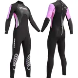 Cressi Neoprenanzug Morea Schwarz/Pink M