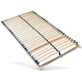 Sleepneo Lattenrost 140x200, Ergonomischer 7-Zonen-Lattenrost aus Buchenholz, 28 Latten, Selbstmontage, starr, hohe Traglast bis 150Kg, Lattenrahmen, Federholzrahmen
