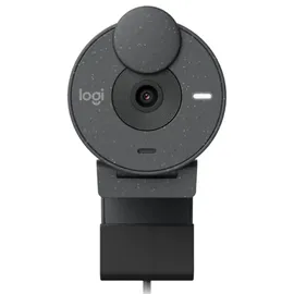 Logitech BRIO 305 Webcam, Grafit Auflösung (bis zu) 1.920 x 1.080p , Geräuschreduzierendes Mikrofon, USB Typ C-Anschluss