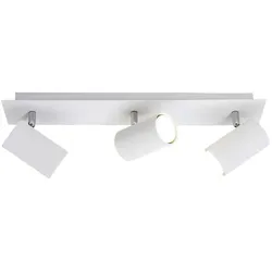 Trio Strahler Marley Metall Weiß