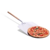 culinario Pizzaschieber, Stiellänge: 43 cm, Große Schaufel silberfarben