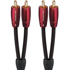 AudioQuest Golden Gate 2 x Cinch Stecker auf 2 x Cinch Stecker 1m