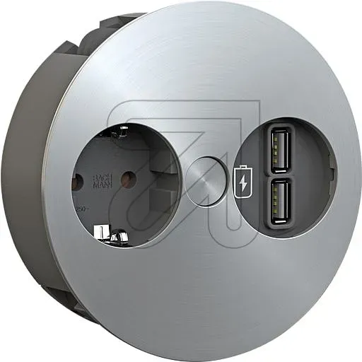 TWIST 1xSchuko, 1x USB Doppelcharger 931.031