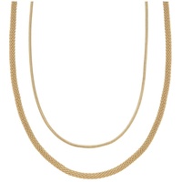 Skagen Kette Merete, L: 457mm Gold-Edelstahl-Halskette, SKJ1600710