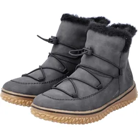 Rieker Damen Winterstiefel Z4278, Frauen Stiefel,Winterschuhe,uebergangsstiefel,Winterboots,fellboots,Fellstiefel,grau (45),38 EU / 5 UK