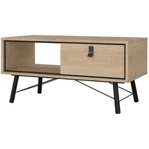 VCM Couchtisch Ry Braun Eiche 102 x 50 cm