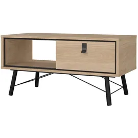 VCM Couchtisch Ry Braun Eiche 102 x 50 cm