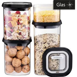 GEFU Pantry 4tlg. Glas Transparent Klar