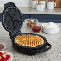 DESKI Waffeleisen DESKI Edelstahl schwarz