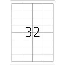 Herma Adressetiketten 4200 Weiß 48,3 x 33,8 mm 25 Blatt 800 St.