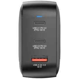 Verbatim GaN Charger 100W 3Port US/EU/UK ADP 32230