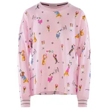 PJ Salvage Woof for Love Pyjamaoberteil Rosa L