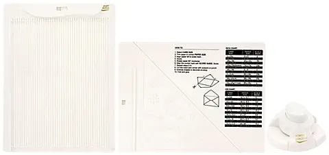 Falzbrett für Karten, Umschläge und Boxen