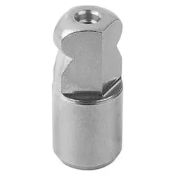 AUFNAHMEBOLZEN MIT KUGELANSATZ, ABGEFLACHT, C=5, FORM:C EDELSTAHL