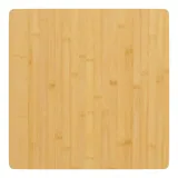 vidaXL Tischplatte 50x50x2,5 cm Bambus