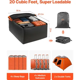 Vevor Dachgepäckträgertasche 20 Kubikfuß